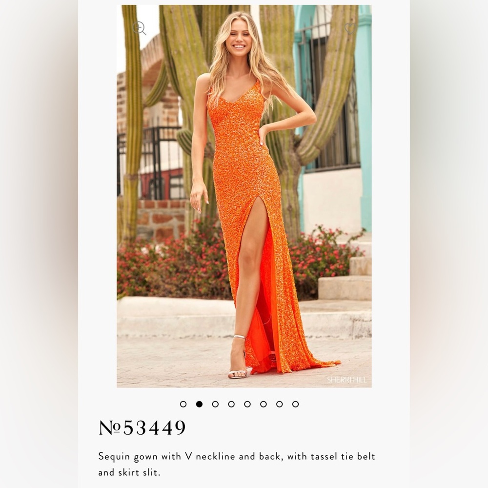 Sherri Hill prom dress style 53449